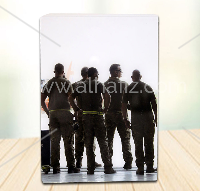 Kuwait Team Acrylic Album Frame